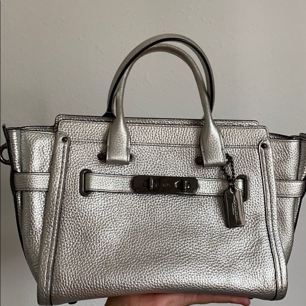Coach handbag and matching wallet